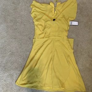 BCBG Maxazria Yellow Dress